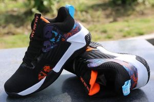 Chaussures <span class=keywords><strong>de</strong></span> <span class=keywords><strong>sport</strong></span> respirantes et durables pour hommes, idéales pour le basketball, la course à pied et la gym – Baskets tendance en gros - Product Image 6