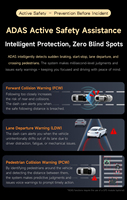 Dashcam M10Pro 4k Kamera Depan dan Belakang dengan ADAS Layar Sentuh IPS 11-Inci WiFi Terintegrasi & Kontrol Suara Garansi 1 Tahun