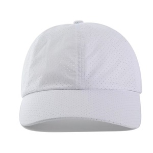 قبعة بيسبول بـ 6 ألواح مسطحة رياضية من قماش الدوبي، خفيفة وشبكية للصيف، سريعة الجفاف وقابلة للتنفس، قبعة شمس للجولف والتنس والجري والمشي لمسافات طويلة والتخييم - Product Image 3