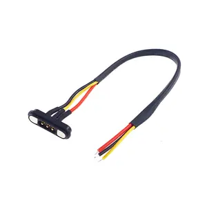 Impermeável Pad Pogo Pin Conector Magnético 2 3 4 5 6 7 8 9 Pin com Ph2.0 Mx1.25 Xh2.54 Cabo