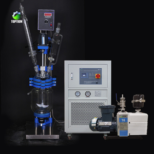 Glass Reactor with High-Quality Glass and PTFE Components for Chemical Resistance - Product Image 1