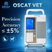 Pompe à perfusion péristaltique vétérinaire automatique OSCAT EX-710C avec batterie de 10 heures pour clinique vétérinaire et urgences