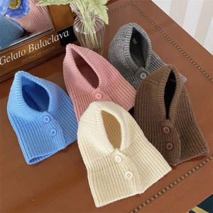 Groothandel Koreaanse Ins Huisdier Warme Trui Gebreide Muts Herfst Winter Schattige Gebreide Kat Kleine Hond Gehaakte Handgebreide Hondenhoed - Product Image 1