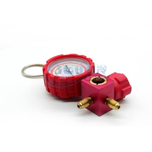 เกจวัดแรงดันน้ำยาทำความเย็นแบบเดี่ยว Flying Single Gauge Valve Vmg1 U H L Vrm1 B 0403 สำหรับแรงดันต่ำและสูง - Product Image 2
