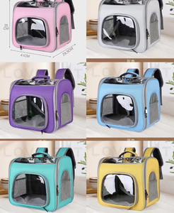 Mochila de Lujo para Mascotas Meila, de Doble Correa, Sólida, Moderna, Simple, Práctica, con Cierre, para Perros, Gran Capacidad de 5 kg, Transpirable - Product Image 2