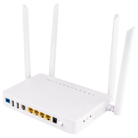 FTTH XPON HGU SCUPC 4GE+VOIP Doble Banda 2.4G 5G WIFI6 ONU