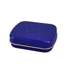 Mini palette en métal, boîte <span class=keywords><strong>de</strong></span> rangement portable pour <span class=keywords><strong>peinture</strong></span> <span class=keywords><strong>aquarelle</strong></span> d'extérieur, étui vide en métal pour gel à ongles - Product Image 3