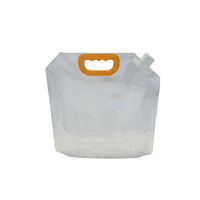 Pochette Doypack OEM en aluminium écologique et recyclable avec bec verseur et poignée inclinée pour l'emballage de liquides, boissons et aliments pour bébés