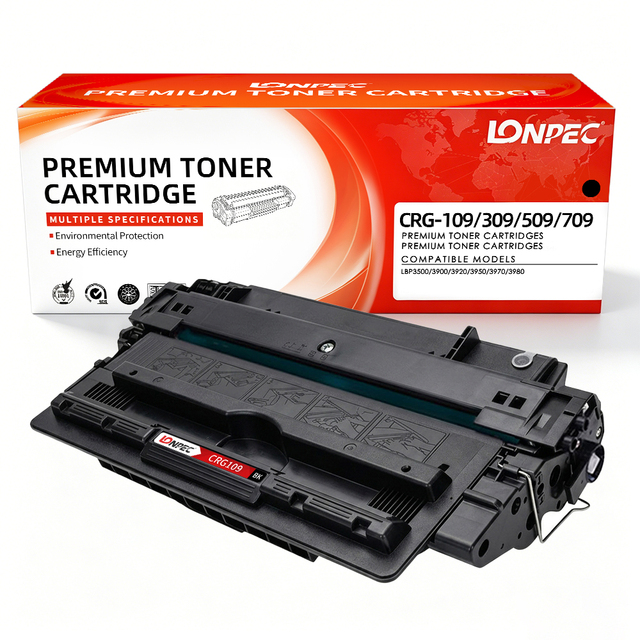 Compatible Black Toner Cartridge for CRG-109/309/509/709 for Canon LBP3500/3900/3920/3950/3970/3980