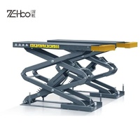 Cric hydraulique à ciseaux pour voiture double, 3,5 tonnes, avec hauteur de levage maximale de 2030 mm, 220/380 V, pour garage