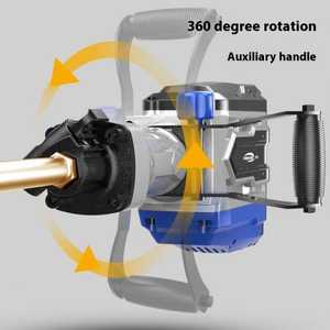 3600W Profissional Resistente Handheld Energia Elétrica Martelo Broca 125A Demolição Jack <span class=keywords><strong>Hammer</strong></span> <span class=keywords><strong>Rock</strong></span> Concrete Pick Industrial DIY - Product Image 5