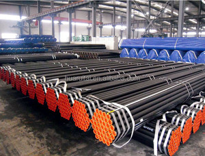 ASTM A106 Grade B Seamless Steel Pipe SCH40 SCH80 API 5L Seamless Steel Pipe X42 <strong>X52</strong> for Oil and Gas Pipeline Black Coating - Product Image 4