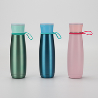 Bouteille d'eau intelligente isolée sous vide en acier inoxydable Olerd 480 ml avec haut-parleur musical, gobelet de voyage pour les déplacements