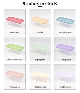 Recipiente Rectangular Transparente de Silicona, Hermético, Ecológico, Libre de BPA, para Conservación de Alimentos Frescos, Apto para Refrigerador y Microondas - Product Image 6