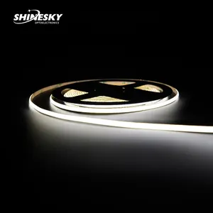 Wholesale Seamless 3000K 4mm Dot Free COB LED flexible Tape 24V for Door Frames, Bars, Wine Cabinets, Wardrobes, TV Cabinets