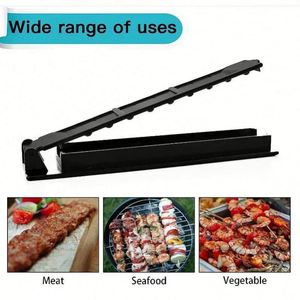 Máquina para Hacer Kebabs de Plástico ABS Ecológica, Reutilizable, Antiadherente, de Una Sola Hilera, para Asar Carne en Barbacoas y Parrillas de Camping - Product Image 5