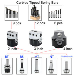 Cabezales de Mandrinado Tipo F1-1/2 F1-3/4 F1-1 F1-12 F1-18 F1-25 para Fresadora, Nuevos y Personalizados de Fábrica - Product Image 4