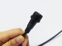 QUANWEI M8 M16 M15 Prise électrique étanche 2 3 4 5 6 broches Connecteur de câble M12 pour éclairage LED extérieur