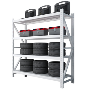 رفوف تخزين فولاذية رباعية الطبقات للمستودعات من المصنع مباشرة - Product Image 6