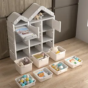 Kinder möbel Kinder schrank Spielzeug Multifunktions-Lager regal Kinder kleidungs schrank mit Zeichenbrett im Wohnzimmer verwendet