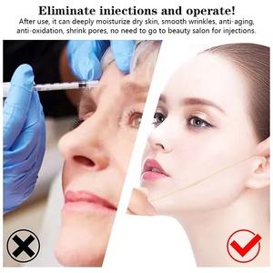 <span class=keywords><strong>Collagène</strong></span> Or Niacinamide Vitamine B5 Lifting Facial Anti-rides Raffermissant Éclaircissant <span class=keywords><strong>Sans</strong></span> <span class=keywords><strong>Aiguille</strong></span> Végétalien 30g - Product Image 4