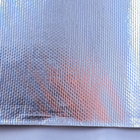 Isolation thermique haute performance, isolation en tissu tissé recouvert de feuille d'aluminium
