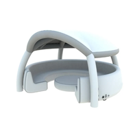 Air Circular Sofa Canapé gonflable pliable portable avec table gonflable et tente d'ombrage