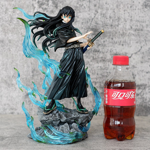 Figurine d'anime <span class=keywords><strong>Kimetsu</strong></span> <span class=keywords><strong>No</strong></span> <span class=keywords><strong>Yaiba</strong></span> <span class=keywords><strong>Tokitou</strong></span> Muichirou de 25 cm, modèle en PVC, décoration, statue, jouet de collection - Product Image 3