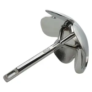 Marine Hardware Boat Accessories 3KG Stainless Steel Pool Boat Lotus Anchor