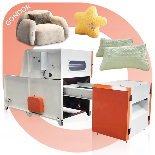 Cotton Ball Polyester Fiber China Automatic Carding Opener Pillow Stuffing Make Fill Production Machine
