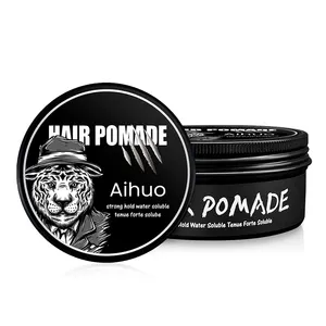 Amorfire Wholesale Private Label hair pomade wax - Medium Shine Water Based Flake Free Hair Gel -Long Lasting