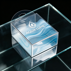 Boîte pliable transparente en plastique PP personnalisée avec couvercle rabattable pour l'emballage de cosmétiques, jouets, papeterie, cadeaux, vente en gros, OEM, lot - Product Image 3
