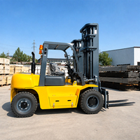 Mini chariot élévateur diesel 2 tonnes, 2,5 tonnes, 3 tonnes, chariot élévateur diesel durable pour la manutention de conteneurs et de marchandises en port