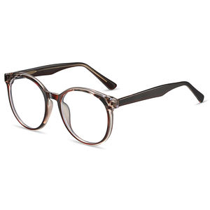 Marcos de <span class=keywords><strong>gafas</strong></span> minimalistas de moda Venta al por mayor Stock Combinación de placa de color caramelo <span class=keywords><strong>Gafas</strong></span> de moda - Product Image 1