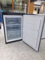 Congélateur vertical rigide à porte unique à congélation rapide 100 litres avec trois tiroirs et isolation de haute épaisseur