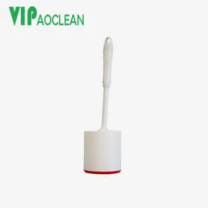 VIPaoclean Bathroom Using Easy Clean Plastic Toilet Brush With Holder