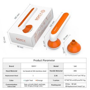 Ice Facial Roller Beauté Private Label Skin Cooling <span class=keywords><strong>Derma</strong></span> Ice Roller pour les rides du visage Rides fines Puffiness <span class=keywords><strong>Stick</strong></span> Massager - Product Image 6