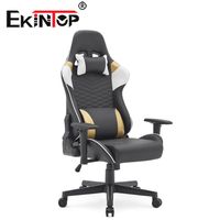 Siège de voiture de style course, chaise de jeu de bureau pour joueur de course