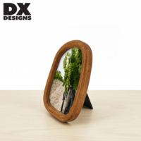 DX Designs Vente en gros d'usine Cadre photo en bois irrégulier 4x6 5x7 pouces Support de chevalet Cadre photo de table Logo personnalisé