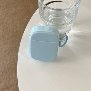 Ps-1-étui de couleur unie simple pour Apple Airpods 1 2 3 <span class=keywords><strong>Pro</strong></span> 2 écouteur sans fil housse de protection complète boîte de charge pour Airpods 4 - Product Image 3