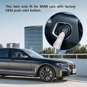 EasyGuard Smart Key PKE Kit Fit For BMW With Factory Ignition Start DC12V Passive Keyless Valet Mode/Lock Unlock Setting