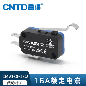 CNTD changde สวิตช์จำกัดขนาดเล็กของไฟฟ้า CMV16061C2การรีเซ็ตตัวเอง16A ประเภทข้อเหวี่ยงขั้ว187 - Product Image 6
