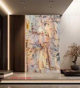 Popular Quartzite <b>Slabs</b>, Luxury Marble for Indoor Wall Panel Decoration Cristallo Cosmopolitan Quartzite - Product Image 2