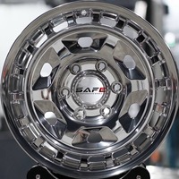 Jantes en alliage forgées monobloc polies pour tout-terrain, 17 et 18 pouces, 5x150, 5x139.7, pour Toyota FJ Cruiser série 70, Ford F150, camion, SUV
