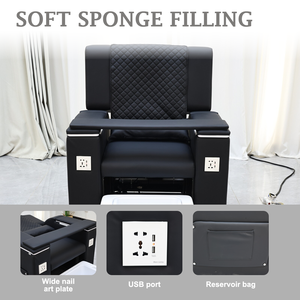 Multifunctionele Manicure Stoelen Geen Sanitair Massage <span class=keywords><strong>Pedicure</strong></span> Stoel Voor Nagel En Schoonheidssalons - Product Image 6