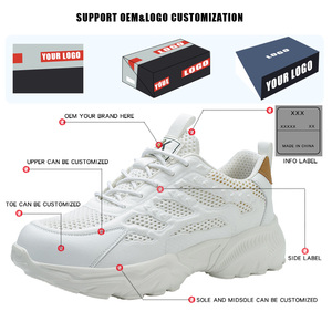 Calzado de Seguridad para Obras de Construcción, Anti-aplastamiento, Anti-pinchazos, Aislante 6KV, Resistente al Desgaste, Transpirable y Ligero - Product Image 6