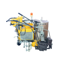 Machine de marquage routier vibrante thermoplastique autopropulsée 5,5 CV pour lignes convexes