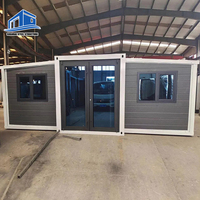Immobilier en Chine : Conteneur extensible préfabriqué sur roues, conception moderne, origine Shandong