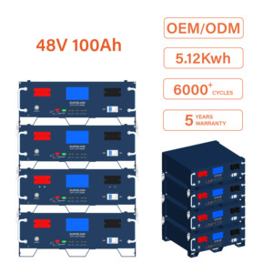 Solar Home Energy Storage Lithium <b>Battery</b> <b>48V</b> (51.2v) 100Ah 150Ah 200Ah 300Ah 5000wh 10000Wh Configurable - Product Image 4