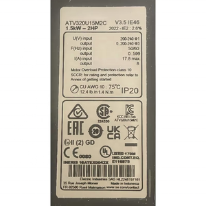 Nouveau Schneider ATV320U15M2C d'origine - Product Image 6
